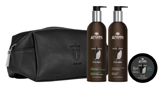 Black Angel Oil Control & Dandruff Duo + Matte Clay Gift Pack - Kess Hair and Beauty