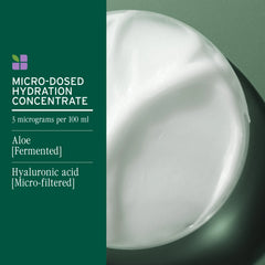 Hydra Source leave-in cream, white glossy gel swirl