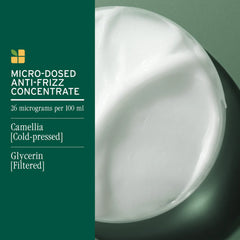 Smooth Proof conditioner concentrate gel, micro-dosed anti-frizz with camellia oil