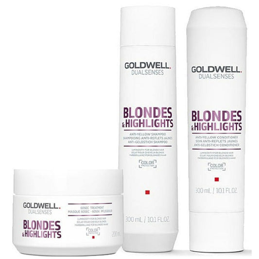 Goldwell Dualsenses Blondes Secrets Trio Gift Pack - Kess Hair and Beauty