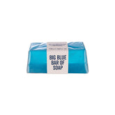 Big Blue bar of soap, 175g, blue wrapped block with label