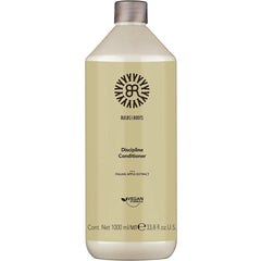 Hair conditioner bottle, beige, 1.0L, screw cap