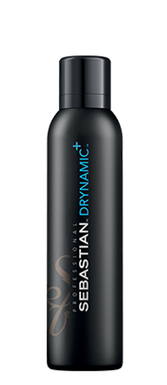 Sebastian Drynamic+ 212ml hair product bottle, dark pump cap