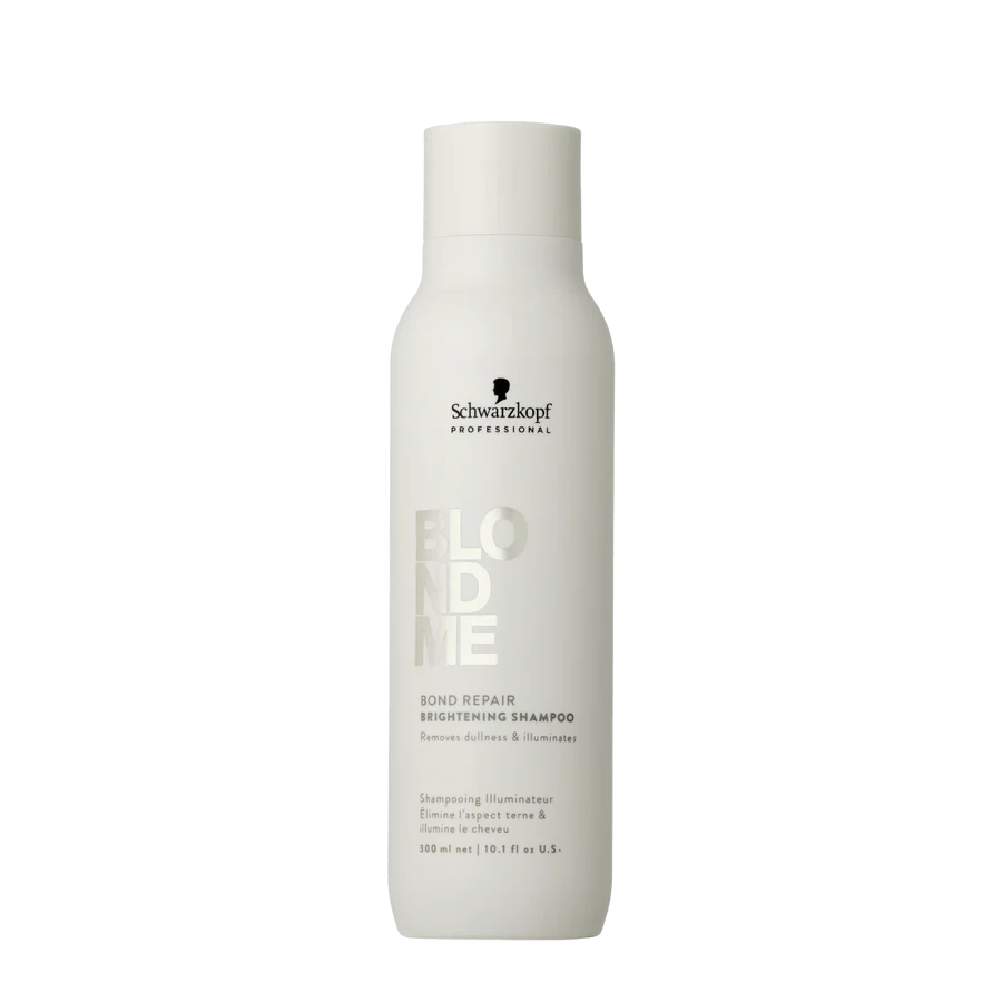 Schwarzkopf Professional Blondme Bond brightening shampoo bottle, 300 ml