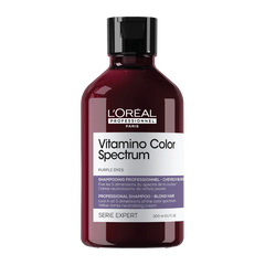 L'Oréal Professionnel purple shampoo bottle, Vitamino Color Spectrum, 300 ml