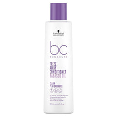 BC Bonacure Frizz Away conditioner bottle, purple cap