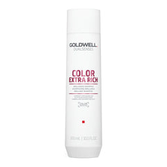 Goldwell Dualsenses Color Extra Rich Brilliance shampoo bottle, 300 ml, white