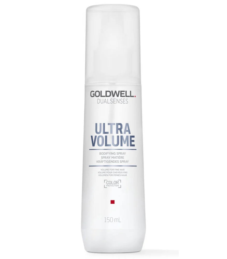 Goldwell Dualsenses Ultra Volume bodifying spray bottle, 150 ml, white