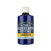 Bluebeards Revenge conditioner bottle, blue plastic with white cap, front label