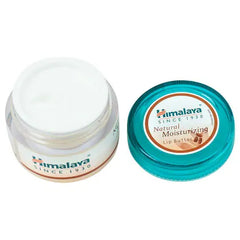 Himalaya Natural Moisturizing Lip Butter jar and open lid
