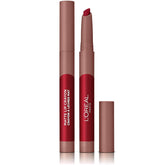 L'Oreal Paris matte lip crayon lipstick set with cap and visible applicator tip