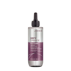 Joico Defy Damage In a Flash hair serum bottle with pump, 200 ml