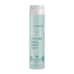 Joico InnerJoi hydrate conditioner bottle, light blue label, 300 ml.