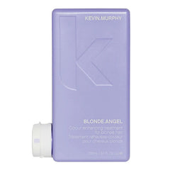 Blonde Angel treatment pouch, light purple with KEVIN.MURPHY logo and white cap