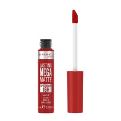 Rimmel Lasting Mega Matte liquid lip colour with applicator, red
