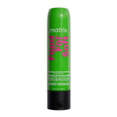 Matrix Food for Soft conditioner bottle, green with black base and flip-top cap