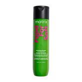 Matrix Food for Soft shampoo bottle, green body with black cap, 300 ml