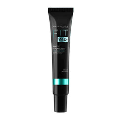 Maybelline Fit Me matte poreless primer tube, black with turquoise label