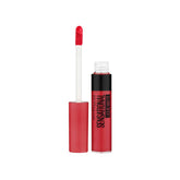 Liquid matte lipstick applicator and tube in red, matte finish
