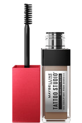 Brow styling gel bottle with applicator brush, Blonde shade, by Maybelline Tattoo Brow