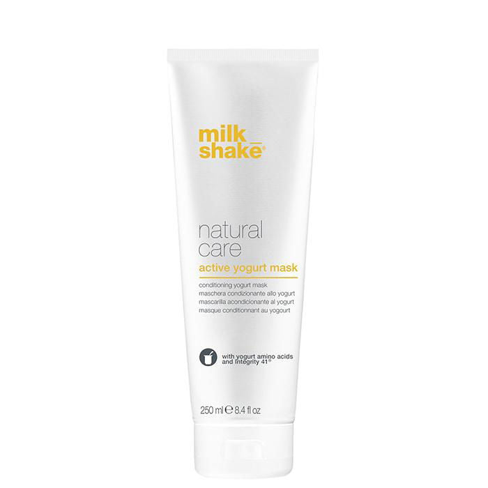 milk_shake Active Yogurt Mask 250ml white squeeze tube, natural care label