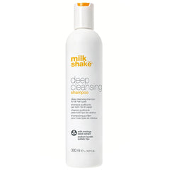 milk_shake deep cleansing shampoo 300ml bottle with orange cap