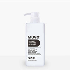 Shampoo bottle with pump, MUVO Coolest Brunette, 500 ml