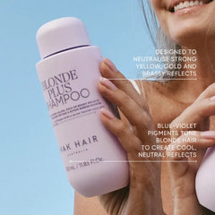 Lavender Blonde Plus shampoo bottle with blue-violet pigment for blonde hair