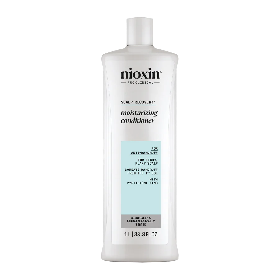 Nioxin Scalp Recovery moisturizing conditioner bottle, 1 L, anti-dandruff