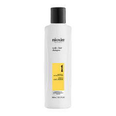 Nioxin System 1 scalp + hair shampoo, 300 ml bottle