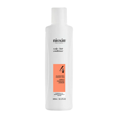 Nioxin System 4 scalp + hair thickening conditioner bottle, 300ml, white