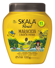 Skala Brasil Maracujá & Patauá Oil 2-in-1 Hair Treatment Cream 1000g | Nourishing Treatment & Leave-In