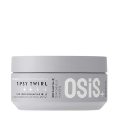 Schwarzkopf Osis+ Tipsy Twirl enhancing jelly jar, white and gray