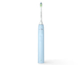 Light blue Philips Sonicare electric toothbrush with brush head
