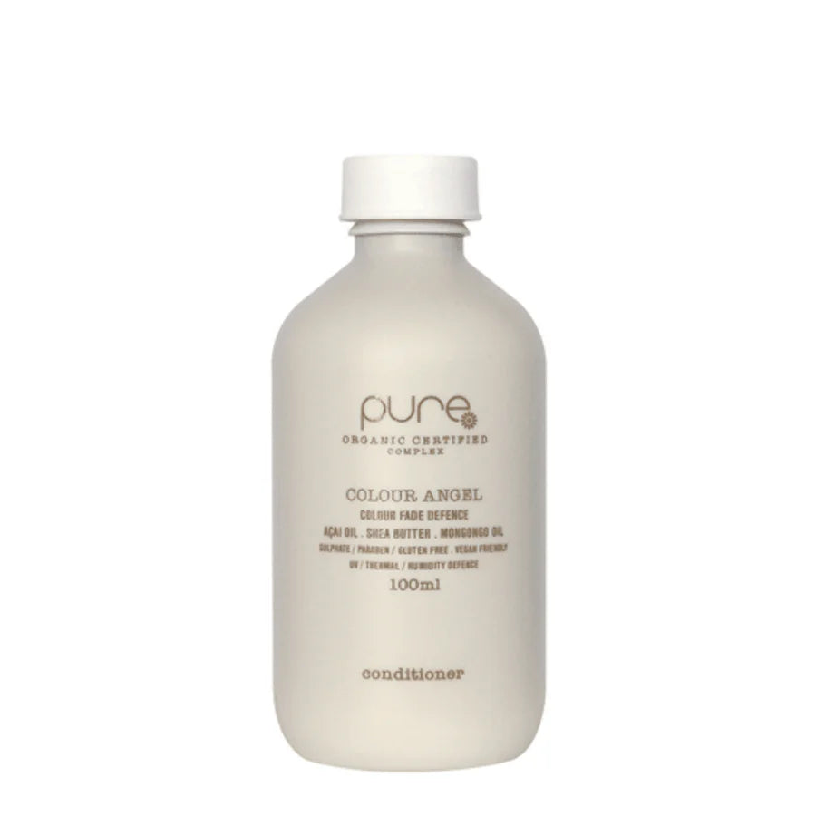 Pure Colour Angel conditioner bottle, 100 ml, light cream bottle with label