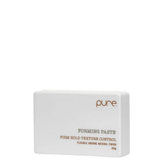White forming paste container with pure logo and forming paste label