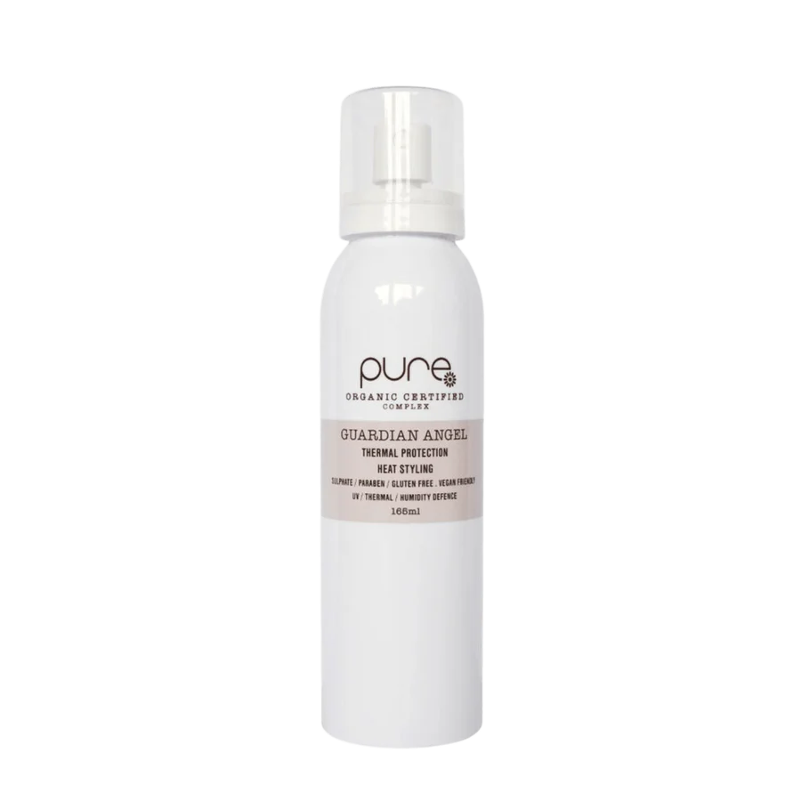 Guardian Angel thermal protection bottle with spray pump, 165ml, white