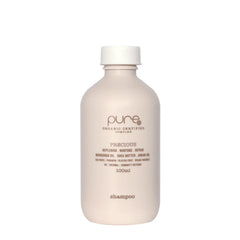 Cream shampoo bottle, 100 ml, with cap and label