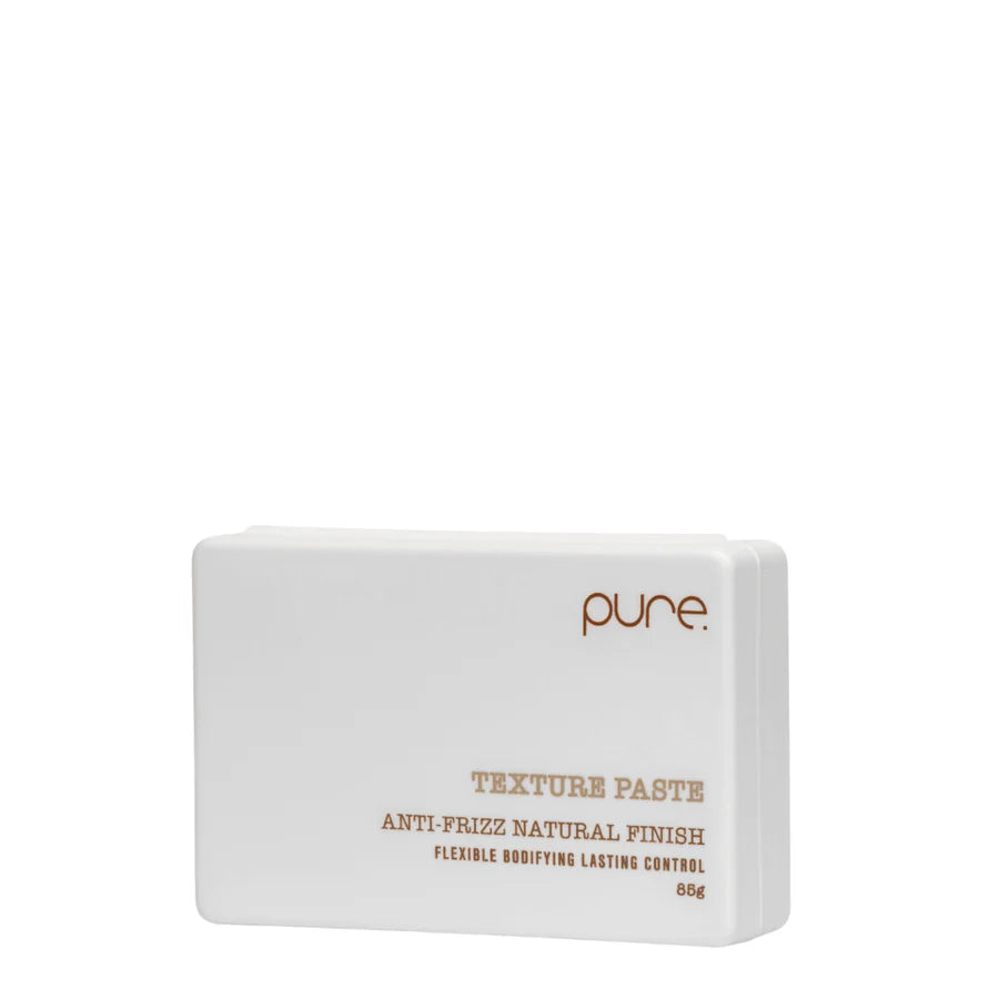 Pure Texture Paste 85g anti-frizz natural finish styling paste, rectangular jar