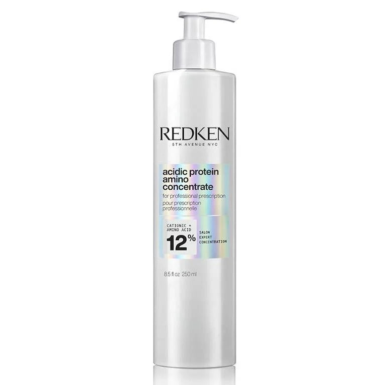 REDKEN acidic protein amino concentrate hair treatment bottle with pump, 250 ml