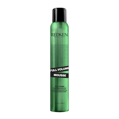 Redken Full Volume Mousse 350g hair mousse bottle with black cap, green label