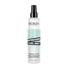 Redken Refreshing Curl Mist spray bottle, 250 ml, white bottle with black cap