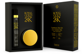 Royal Gold 24K luminous hair kit with shampoo and mask in black gift box