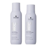 Schwarzkopf Bond Repair Purple Shampoo & Conditioner bottles, light purple caps