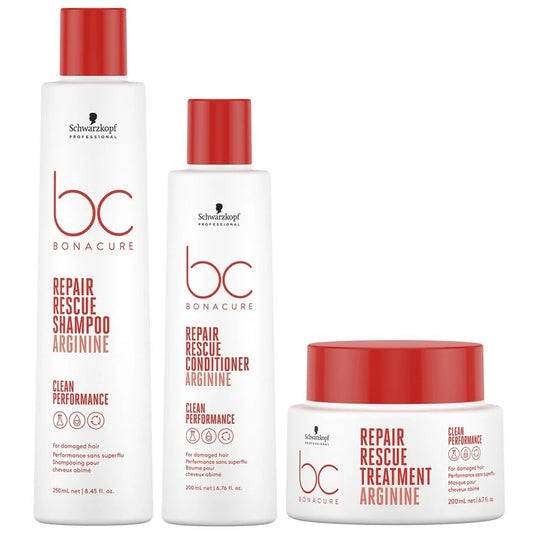 Schwarzkopf BC Bonacure Repair Shampoo, Conditioner and treatment Trio Pack - Kess Hair and Beauty