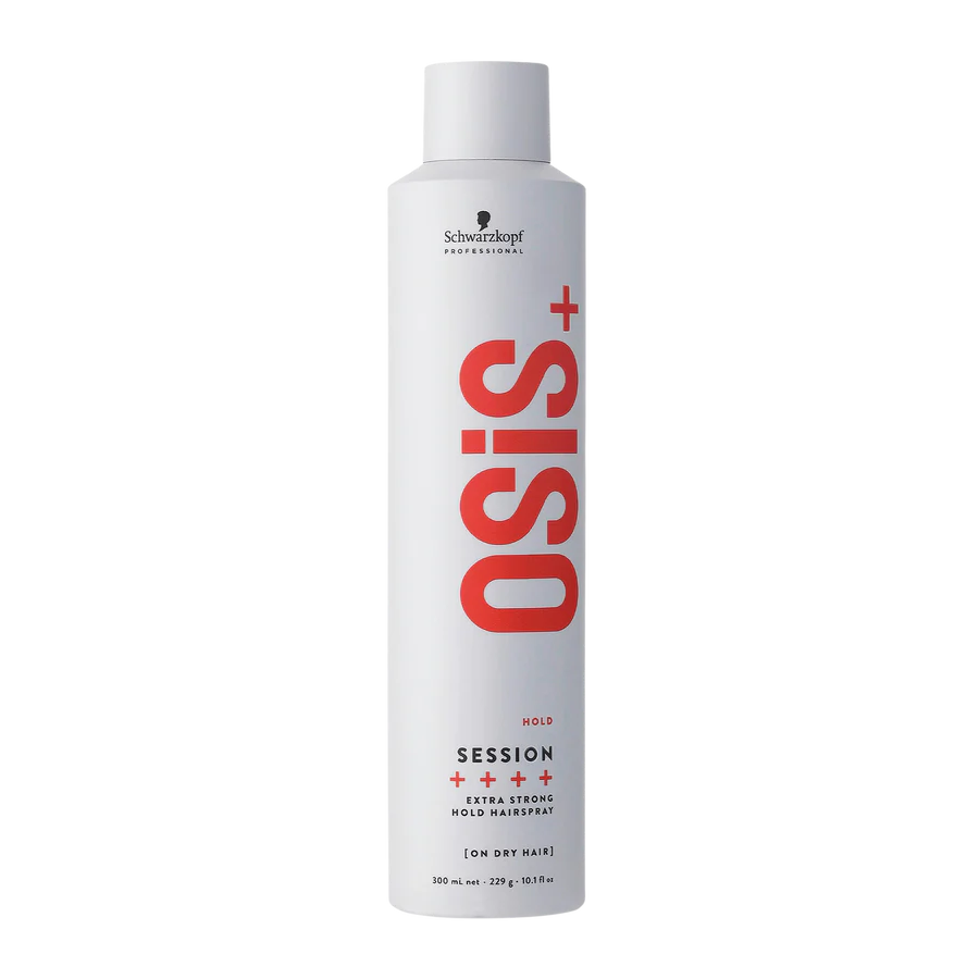 Schwarzkopf Osis+ Session extra strong hold hairspray bottle, 300 ml