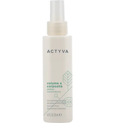 Kemon Actyva volume e corposità spray bottle, 125 ml, clear pump top