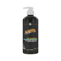 Suavecito OG shampoo bottle with white pump