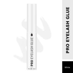 White eyelash glue applicator bottle with Pro Eyelash Glue label and nozzle