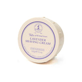 Taylor of Old Bond Street lavender shaving cream bowl, cream tub with purple label